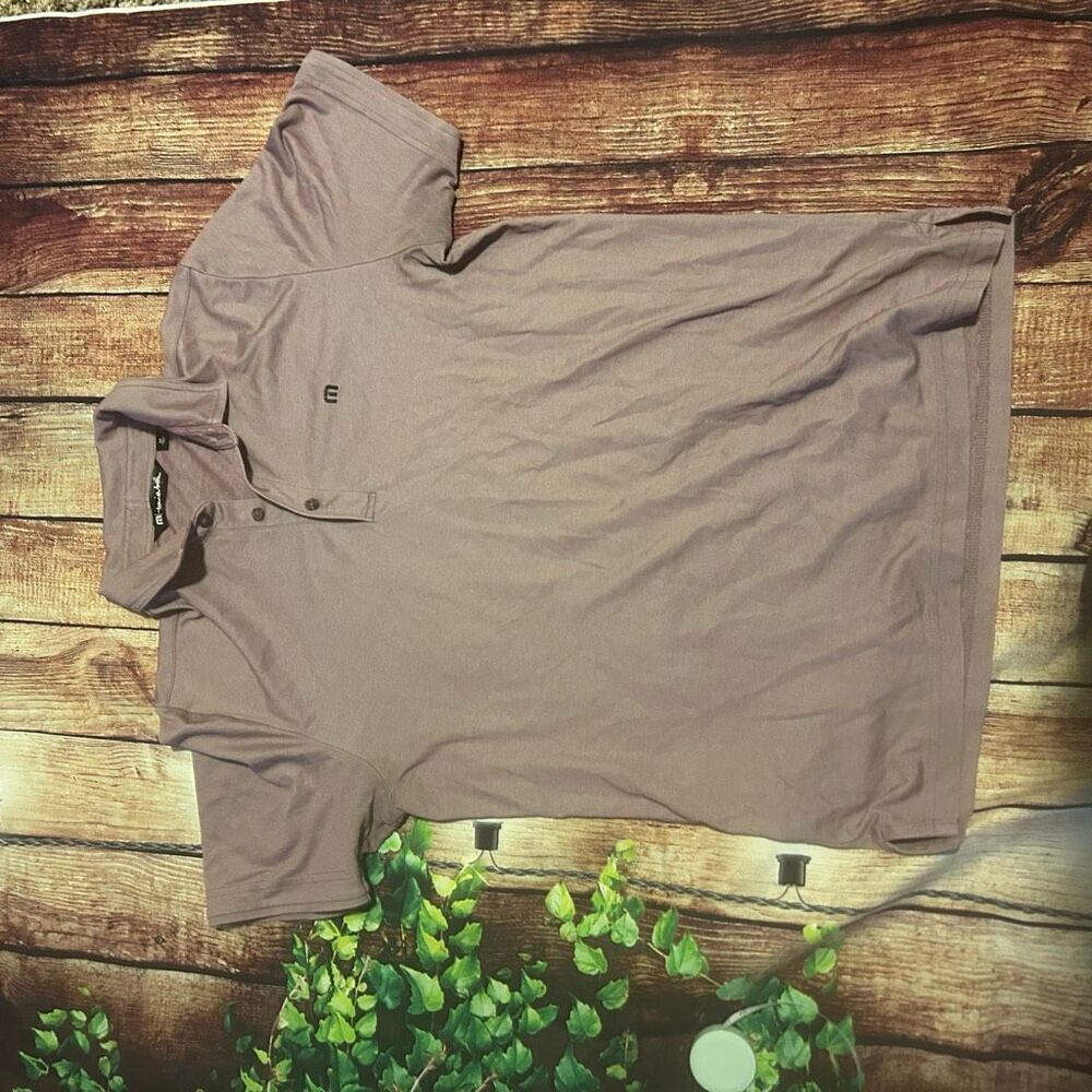Travis Mathew Purple Polo Size M